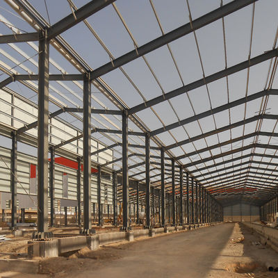 Gelaste verbinding geprefabriceerde metalen constructies staal frame Building OEM