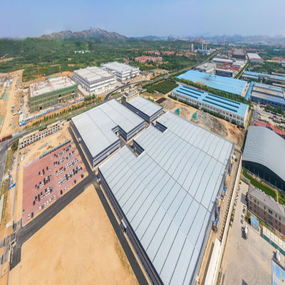 Steel Column Warehouse Prefabricated Buildings Hi-Q Customized Kleur