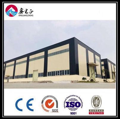 C-sectie Staalwerkplaats Werkplaats Prefabricated Industrial AISC Standard