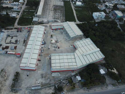 Goedkoop Prefabricated Workshop Prefab Steel Structure Hangar Storage Warehouse Metalen gebouw