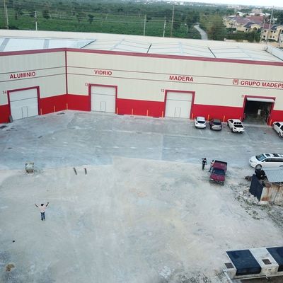 Voorgefabriceerde lichtstaalconstructie magazijngebouw afneembare waterdicht
