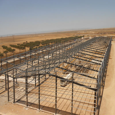 Hi-Q Solid Prefabricated Steel Frame Workshop Roestvrij staal