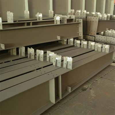 Goed buigzaamheid gegalvaniseerd staal hanger hoog seismisch bestand staal structuur huis