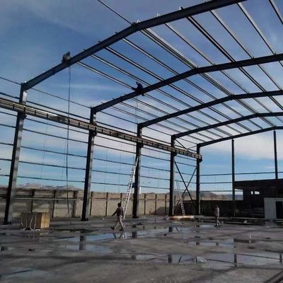 Waterdicht staalconstructie werkplaats laag koolstofbrandwerkplaats prefab metaal