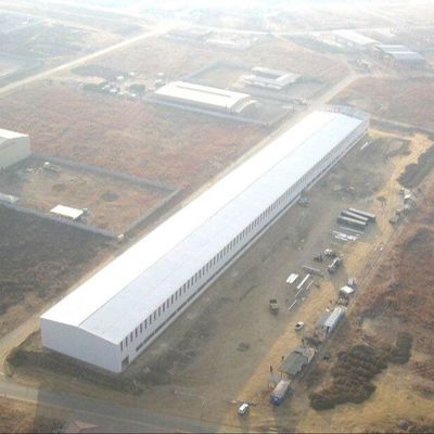 Waterdicht staalconstructie werkplaats laag koolstofbrandwerkplaats prefab metaal