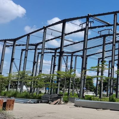 Anti-roest schilderen Metalen werkplaats Gebouwen Geprefabriceerd metalen magazijn ODM
