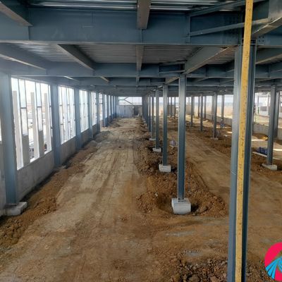 Gegalvaniseerd metaal frame Workshop H sectie staal Sterk aardbevingsbestand