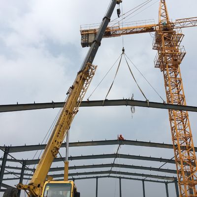 Gegalvaniseerd metaal frame Workshop H sectie staal Sterk aardbevingsbestand