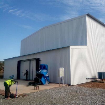 Voorgefabriceerde staalconstructies Warehouse Q345 Steel Warehouse Building