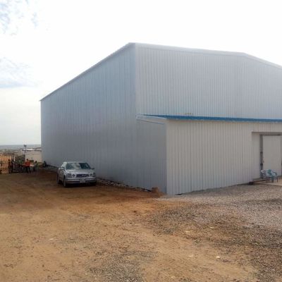 Voorgefabriceerde staalconstructies Warehouse Q345 Steel Warehouse Building