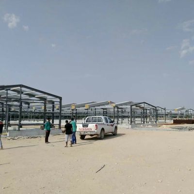 ODM Prefab Metal Warehouse Intelligente stalen frame Kippenhuis