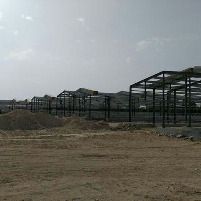 ODM Prefab Metal Warehouse Intelligente stalen frame Kippenhuis
