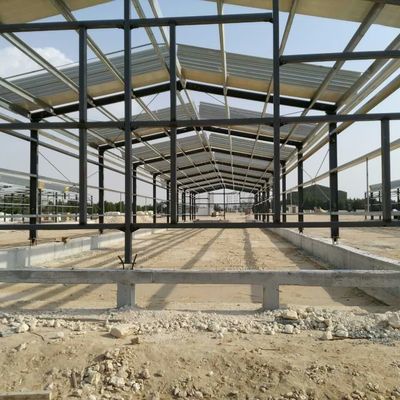 ODM Prefab Metal Warehouse Intelligente stalen frame Kippenhuis