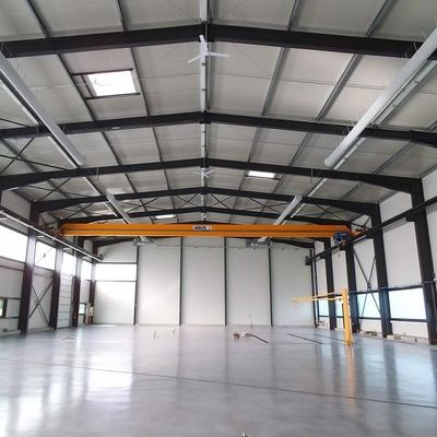 Q355B Prefabricated Steel Construction Prefab Steel Warehouse Buildings