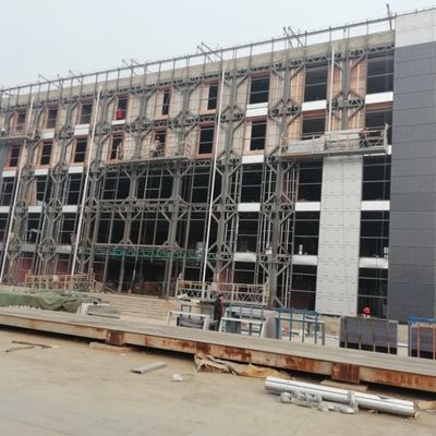 Aardbevingsbestendige geprefabriceerde metalen gebouwen staalstructuur OEM