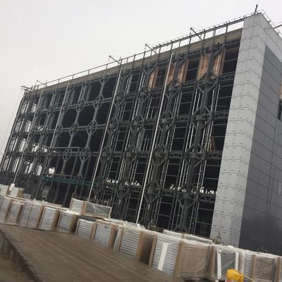 Aardbevingsbestendige geprefabriceerde metalen gebouwen staalstructuur OEM