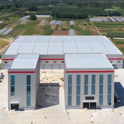 ASTM Q355B Staalstructuur magazijn met geluidsisolatie