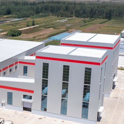 ASTM Steel Structure Warehouse Geluidsisolatie Prefab Steel Warehouse