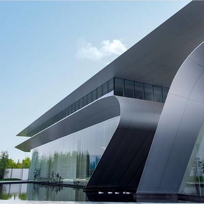 SGS Steel Frame Office Buildings Q235B Sea View Metal Frame Buildings