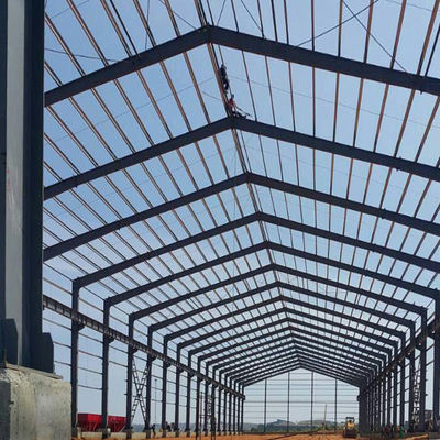 ISO Staalconstructie Gebouw Geluidsisolatie Voorafgebouwde staalwerkplaatsen