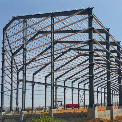ISO Staalconstructie Gebouw Geluidsisolatie Voorafgebouwde staalwerkplaatsen
