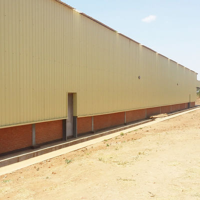 Q235 Werkplaats voor staalconstructies Prefab metalen magazijn SGS-certificaat