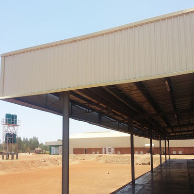 Q235 Werkplaats voor staalconstructies Prefab metalen magazijn SGS-certificaat
