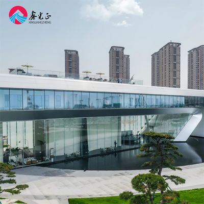 Prefabriceerde Stalen Gebouw H-Sectie Structuur Aangepaste Maten