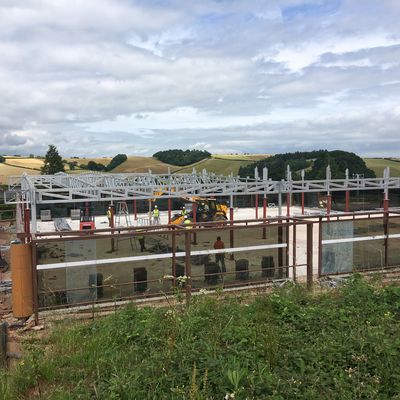 Voorgefabriceerde stalen hokken voor boutenverbinding Q355B Voorgefabriceerde metalen hokken