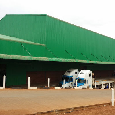 ISO Staalstructuur Warehouse Industrieel staalframe Warehouse Koelopslag
