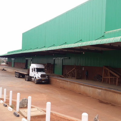 ISO Staalstructuur Warehouse Industrieel staalframe Warehouse Koelopslag