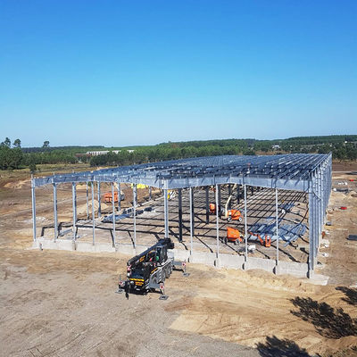 CE Staalconstructie Gebouw Gelast H-sectie Staalconstructie Hangar