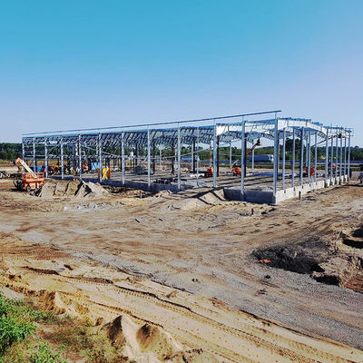 CE Staalconstructie Gebouw Gelast H-sectie Staalconstructie Hangar