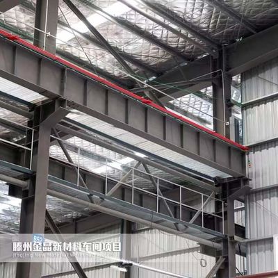 Industrieel voorgefabriceerd staal magazijn ODM Voorgefabriceerde staalgebouwen