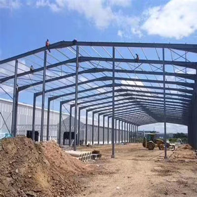 Windbestendige geprefabriceerde stalen woning OEM Metalen gebouw
