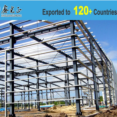 Warmgewalst staalframe Gebouwen Draagbare staalconstructie Garage