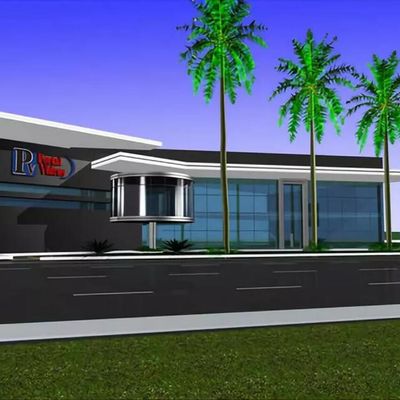Q235B Staalframe Constructie Staal tentoonstellingszaal ISO-certificaat
