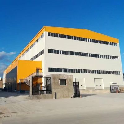 Q355B Staal geprefabriceerde huizen Op maat gemaakte geprefabriceerde staalopslagplaats