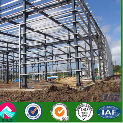 OEM Steel Warehouse Buildings Hot Dip Galvanized Steel Airplane Hangar
