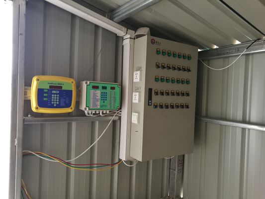 ISO Veehouderijhuis Prefabrieke staalconstructie Vleeghuis