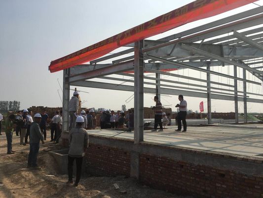 C Purlin Steel Structure Warehouse Op maat gemaakte prefabricated constructie