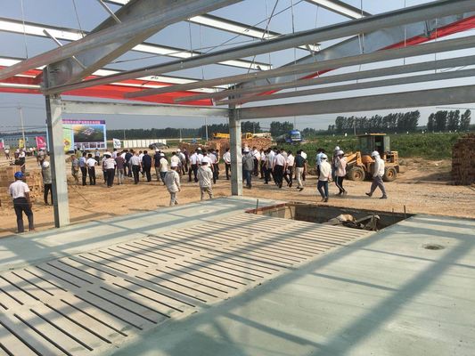 C Purlin Steel Structure Warehouse Op maat gemaakte prefabricated constructie