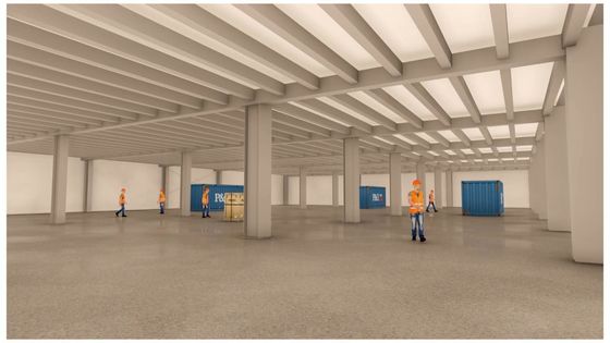 Modulaire Structurele Staalhanger Hoogwaardige OEM-staalconstructie
