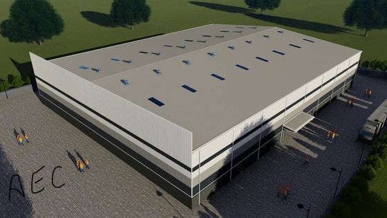 Modulaire Structurele Staalhanger Hoogwaardige OEM-staalconstructie