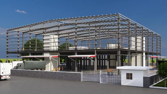 Modulaire Structurele Staalhanger Hoogwaardige OEM-staalconstructie