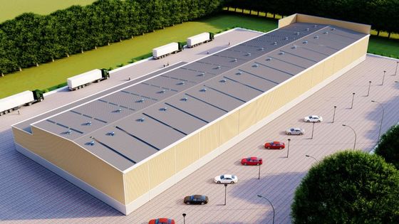 Modulaire Structurele Staalhanger Hoogwaardige OEM-staalconstructie