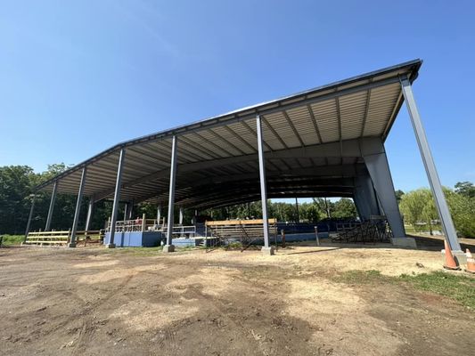H sectie Staal magazijn bouw Lichte industriële staal magazijn