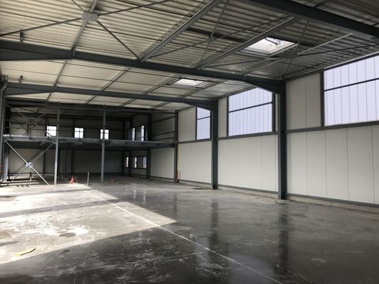Gegalvaniseerde metalen gebouwen Werkplaats Staalstructuur ISO-certificaat