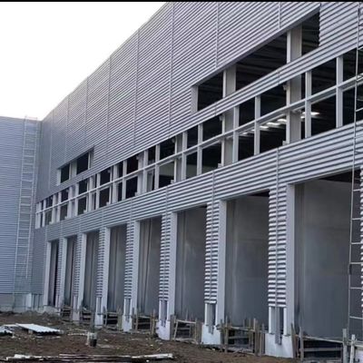Hoogbouwstaalconstructie Warehouse Hot Galvanized OEM