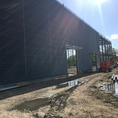 Topkwaliteit op maat gemaakte pre-engineered staalstructuur markt tentoonstellingszaal